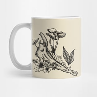 Animal Jaw Bone Design Mug